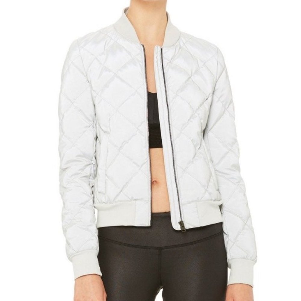 Alo Yoga Women's Reflective Idol Bomber